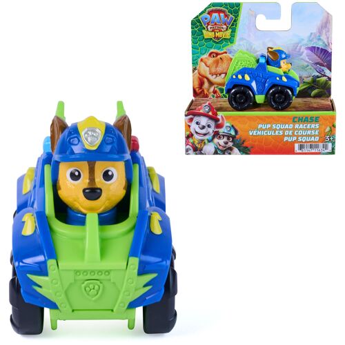 Paw Patrol : The Dino Movie, Véhicule De Course Pup Squad Chase, Véhicule De 6,3 Cm, Jouet Qui Tient Dans La Main Pour Enfants D'âge Préscolaire, Pour Garçons Et Filles À Partir De 3 Ans