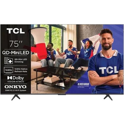 TCL P8L 75P8L TV 75" 4K Ultra HD Smart TV Wifi Noir 450 cd/m²