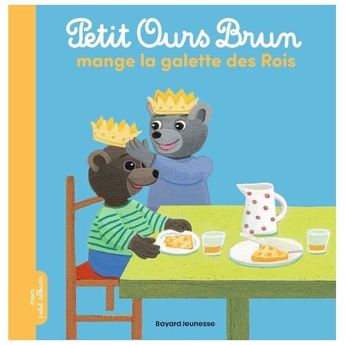 Petit Ours Brun Mange La Galette Des Rois