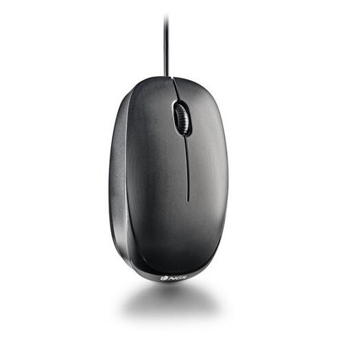 NGS FLAME-C - Souris - droitiers et gauchers - optique - 2 boutons - filaire - USB-C - Pour la vente au détail - boîte de suspension