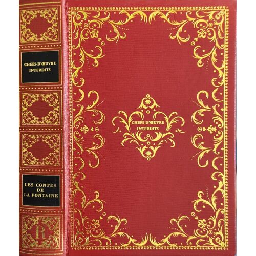Chefs D'?Uvre Interdits - Les Contes De La Fontaine( Illustrations De Fragonard)