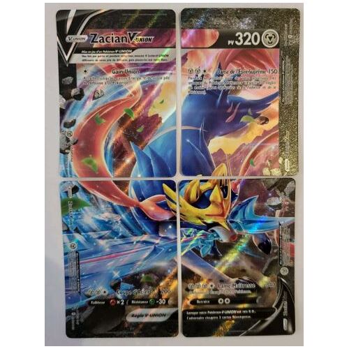 Pokemon Zacian V Union Swsh163 Swsh164 Swsh165 Swsh166