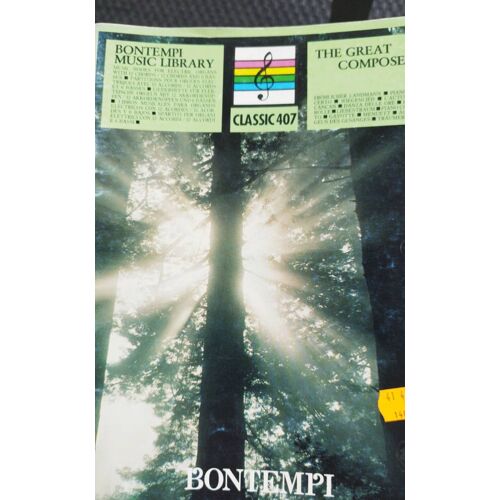 Recueil De Partitions Bontempi