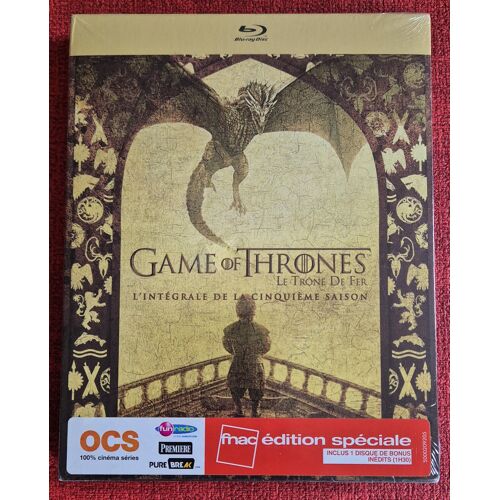 Game Of Thrones - Intégral Saison 5 - Blu-Ray Hbo - Edition Fnac - Sous Blister