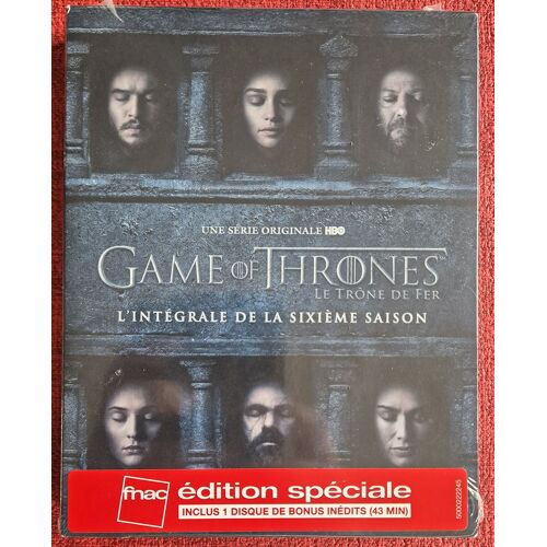 Game Of Thrones - Intégral Saison 6 - Blu-Ray Hbo - Edition Fnac - Sous Blister