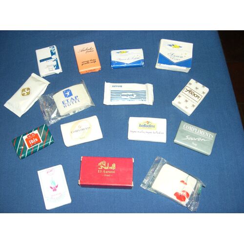 Lot De 15 Savonnettes De Courtoisie