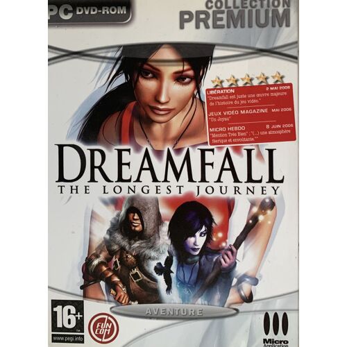 DREAMFALL- THE LONGEST JOURNEY -2006-  PCQ DVD ROM - POUR 16 PLUS - COLLECTION PREMIUM - PAR FUN COM - JEU VIDÉO - 