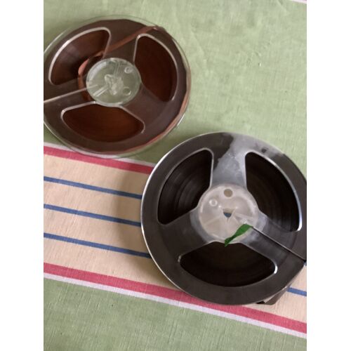 Bande magnétique pour magnétophone à bobine 14,5 diamètre, Lot de 2 pièces