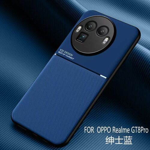 Coque pour Realme GT 8 Pro,Etui Realme GT 8 Pro absorption des chocs et protection,tatouer magique,coque en silicone - Bleu