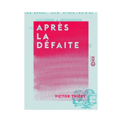 Après La Défaite - Souvenirs Et Impressions D'un Prisonnier De Guerre En Allemagne