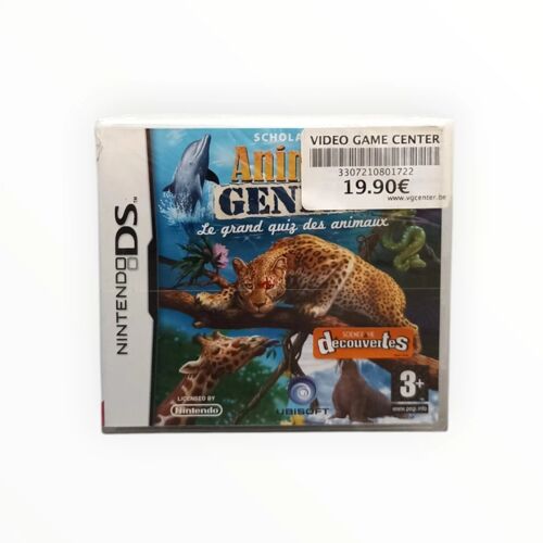 Animal Genius Le Grand Quiz Des Animaux Nintendo DS Neuf Sous Blister (FR)