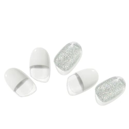Edge U Glam White French Bandes Pour Ongles Multicolore