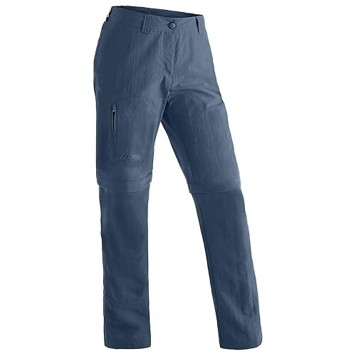 Maier Sports - Women's Nicole - Pantalon Convertible Taille 23 - Short, Bleu