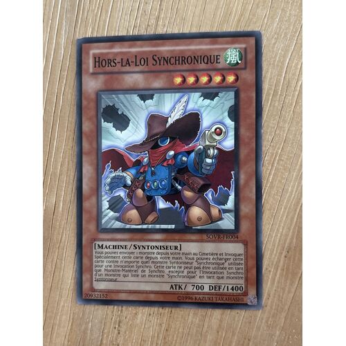 Carte Yu‑Gi‑Oh – Hors La Loi Synchronique – Sovr‑Fr004 