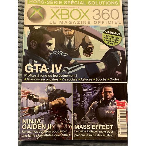 Xbox 360 Le Magazine Officiel Numéro  Hors Série 4 Spécial Solutions  Août Septembre 2008