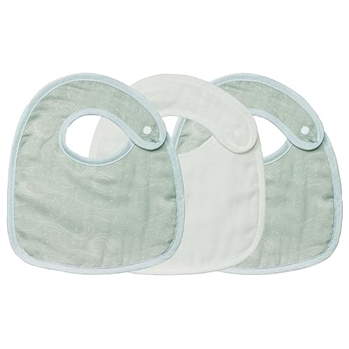 Lot De 3 Bavoirs Naissance Au Large De Nova - Trois Kilos Sept