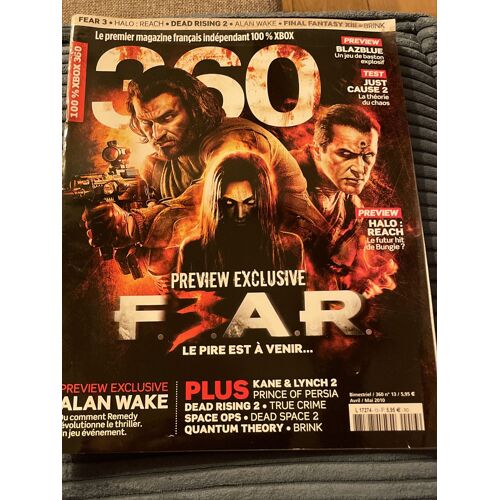 360 Le Magazine  Indépendant 100 % Xbox 360 Numéro 13 Avril Mai 2010