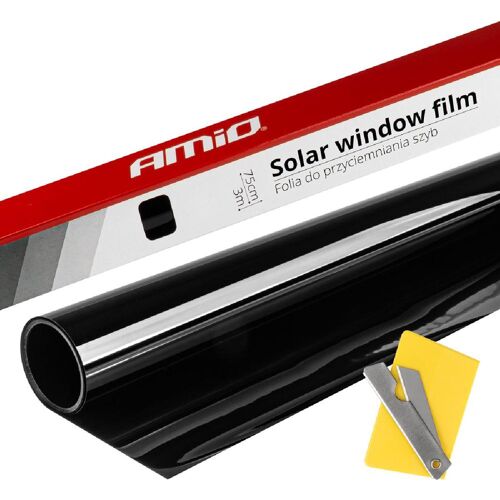 Film Solaire 5 Super Noir 75x300cm Pour Vitres