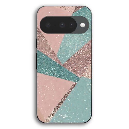 Coque Pour Google Pixel 10 Fond de texture abstrait vert marron Maniacase