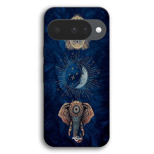 Coque Pour Google Pixel 10 Hamsa et Ganesha Vision spirituel Maniacase