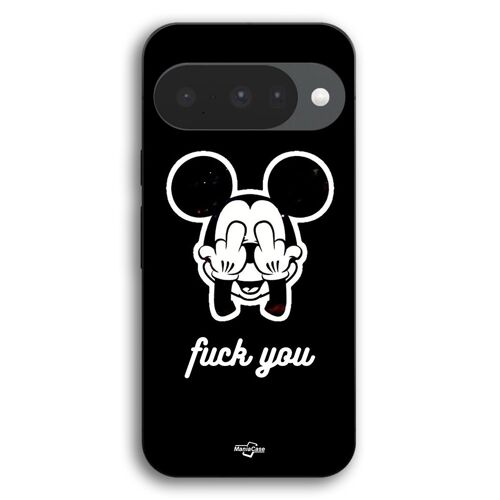 Coque Pour Google Pixel 10 Mickey FY noir et blanc Maniacase