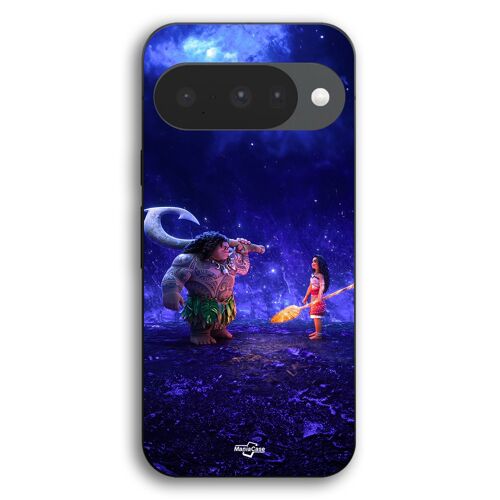 Coque Pour Google Pixel 10 Vaiana 2 Maui nuit étoilé anime disney Maniacase