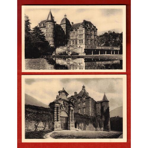 Cpa (Lot De 2) Château De Vizille (Isère)