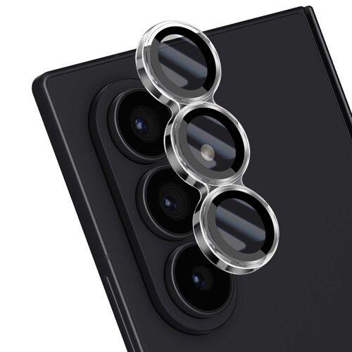 Protège lentilles Samsung Galaxy Z Fold 7 x3 Verre trempé Transparent