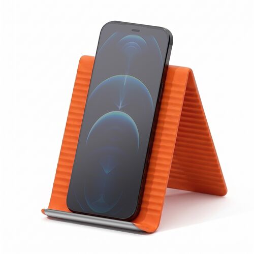 Support de Bureau Flexible Universel pour Téléphone et Tablette Orange