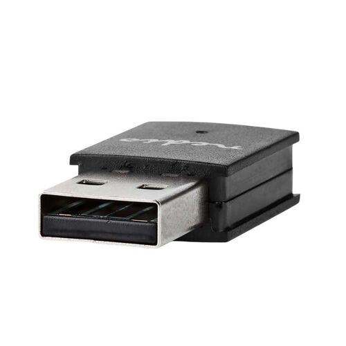 Mini Dongle Wi-Fi N300 avec Vitesse de 300 Mbps pour Port USB 2.0 Nedis Noir