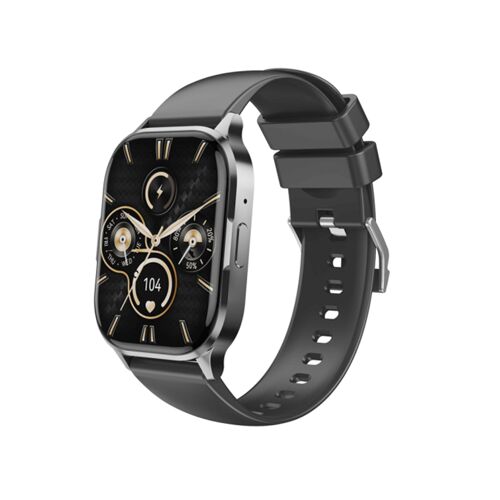 Montre Connectée Bluetooth 5.3 IP67 260mAh avec Écran AMOLED 2.01' Modèle J10 XO Noir