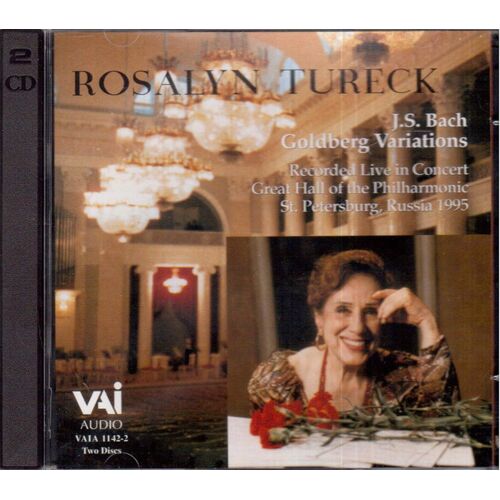 Rosalyn Tureck - Bach: Goldberg Variations -Live 1995