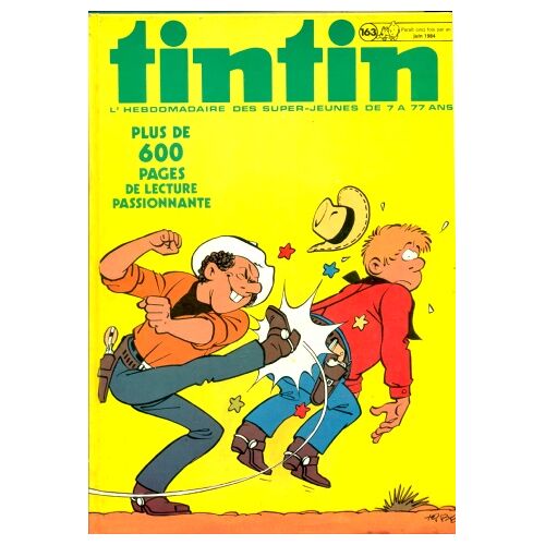 Recueil Tintin 163 - 1984 - Édition Belge