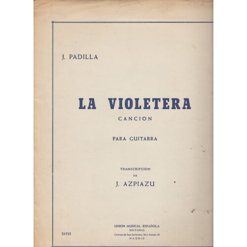 José Padilla La Violetera