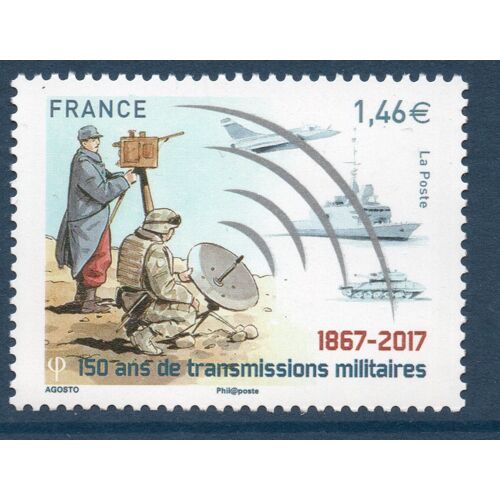 150 Ans Des Transmissions Militaires Année 2017 N° 5172 Yvert Et Tellier Luxe