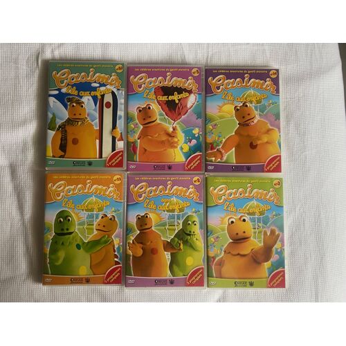 Lot De 6 Dvd Casimir L'Ile Aux Enfants