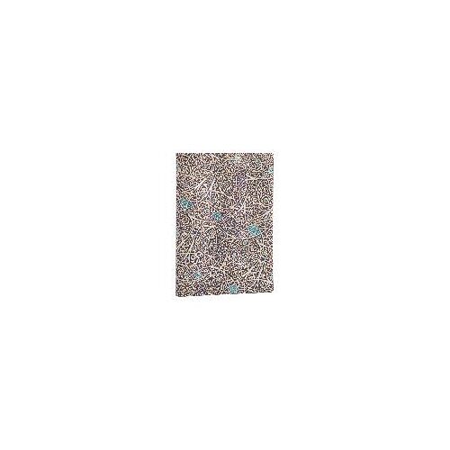 Granada Turquoise (Moorish Mosaic) Midi Unlined Journal