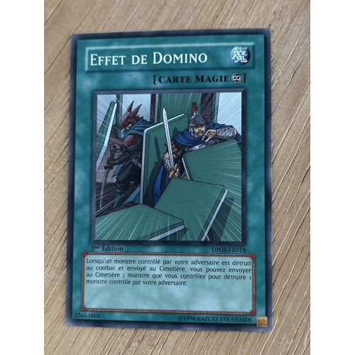 Carte Yu‑Gi‑Oh – Effet De Domino – Dp08‑Fr018 – 1ère Édition