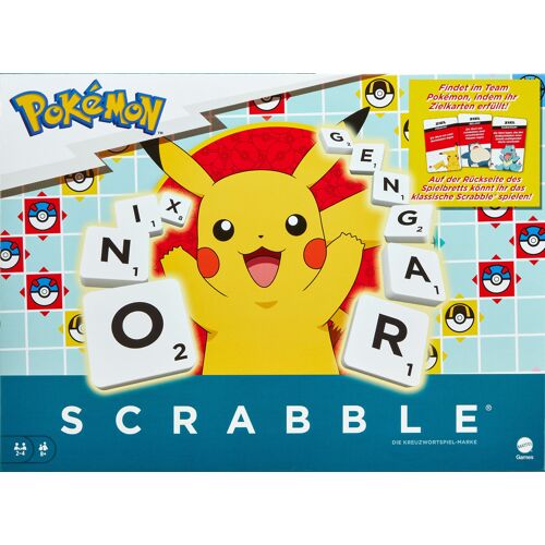 Mattel Games Scrabble Pokémon Jeu de société Mot