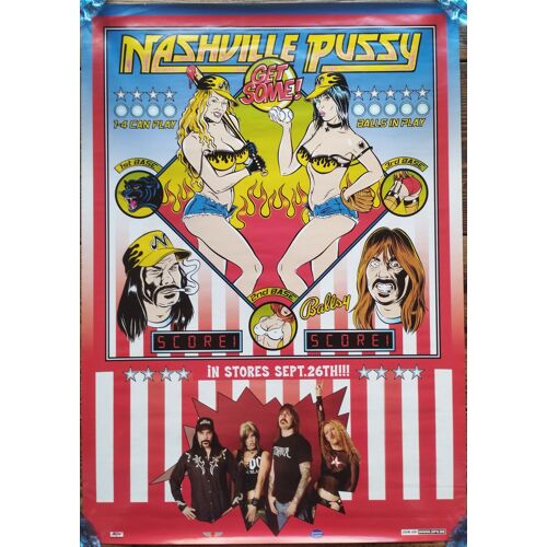 Nashville Pussy Affiche De Concert 60x42cm