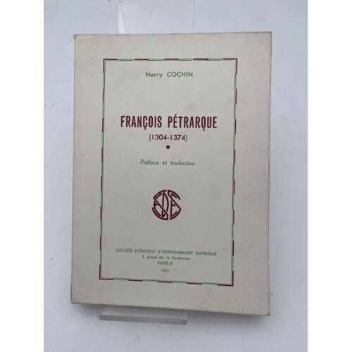 Francois Petrarque. 1304 - 1374.