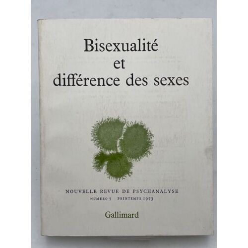 Nouvelle Revue De Psychanalyse. Bisexualité Et Différence Des Sexes