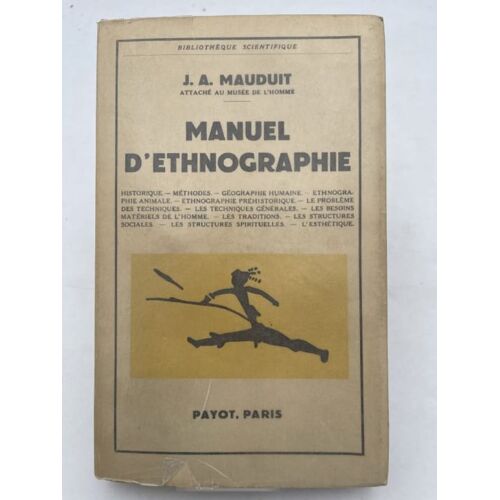 Manuel D'ethnographie