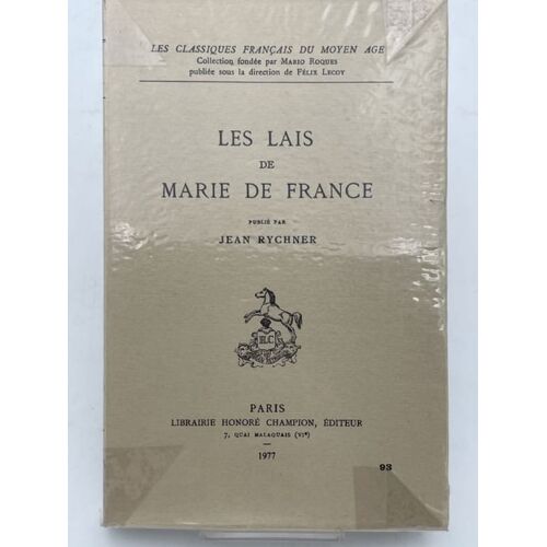 Les Lais De Marie De France