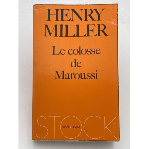 Le Colosse De Maroussi