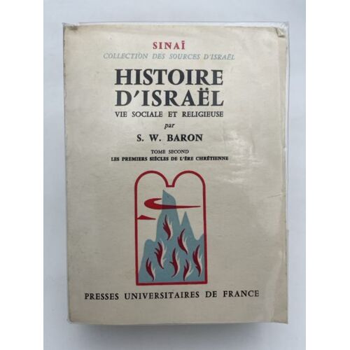 Histoire D'israël. Vie Sociale Et Religieuse. Tome Second, Les Premiers Siècle De L'ère Chrétienne
