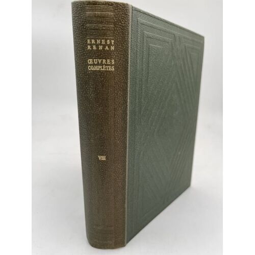 Oeuvres Complètes. Tome Viii : De L'origine Du Langage - Histoire Générale Des Langues Sémitiques - Histoire Littéraire De La France - Mélanges Religieux Et Historiques