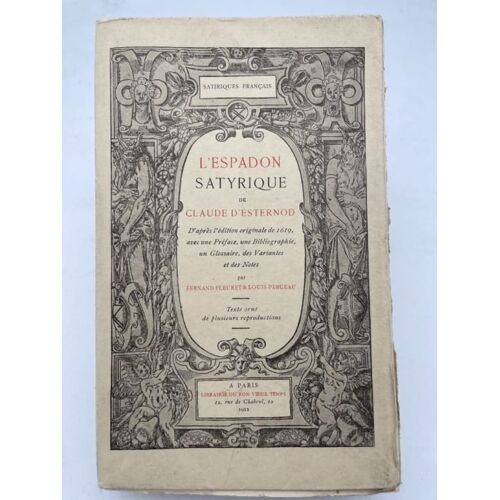 L'espadon Satyrique De Claude D'esterno