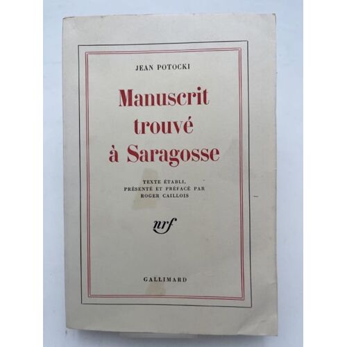 Manuscrit Trouvé À Saragosse