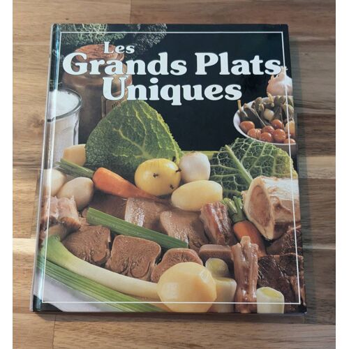 Livre " Les Grands Plats Uniques" De Marie-Blanche Vergne